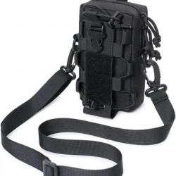 Sac médical tactique MOLLE pour bouteille d'eau-*BLACK- LIVRAISON GRATUITE !!!