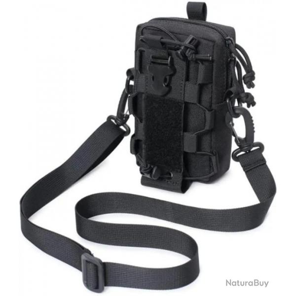 Sac mdical tactique MOLLE pour bouteille d'eau-*BLACK- LIVRAISON GRATUITE !!!