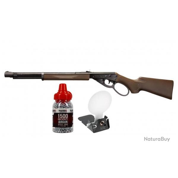 Pack Marlin Lever Action + Bille + Cible