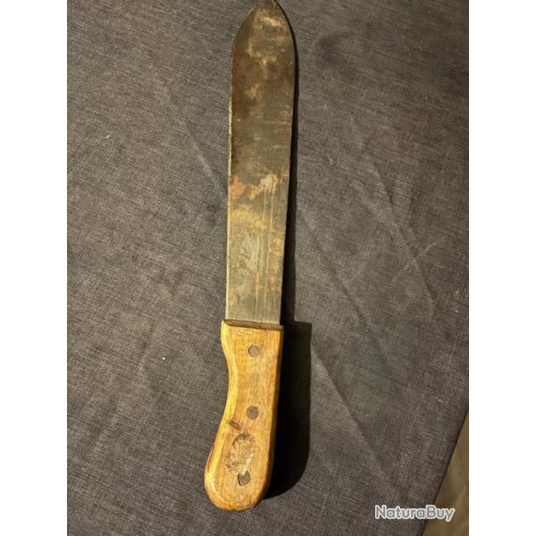 ancien couteau machette