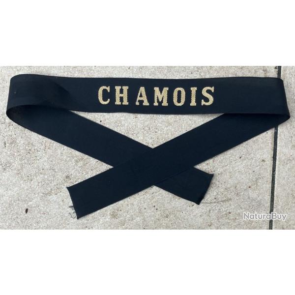 Bande de Bachi "CHAMOIS, Aviso Dragueur" Marine Nationale