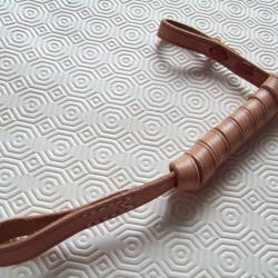 militaria ww1 dragonne cuir pour revolver 1873/1892  14/18 poilu