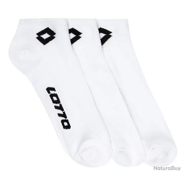 Chaussettes blanches invisibles LOTTO 39/42