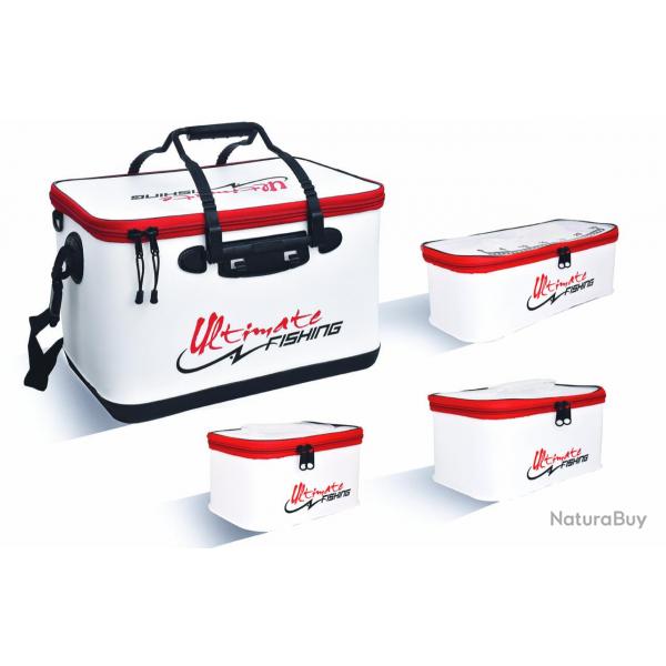 ULTIMATE FISHING Kit Bags Uf Big + Long + Medium + Small Blanc