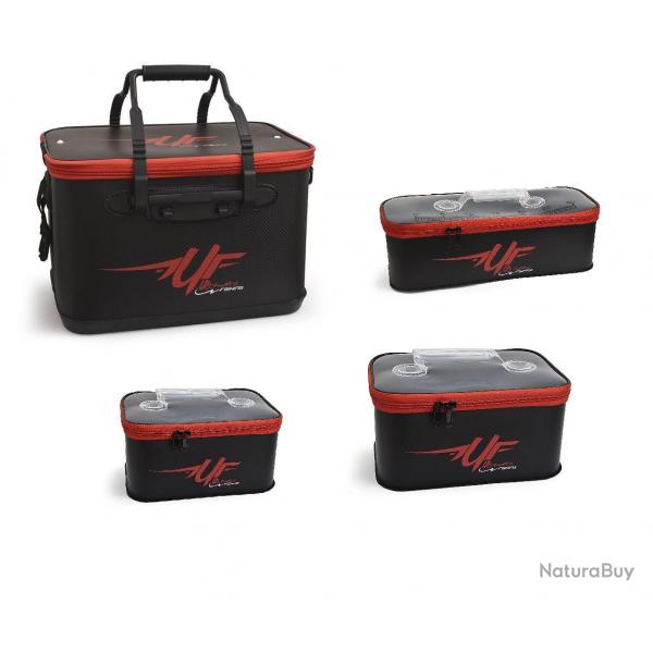 ULTIMATE FISHING Kit Bags Uf Big + Long + Medium + Small Noir