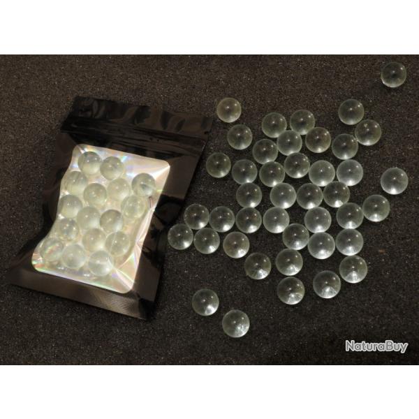 50 Billes en verre de prcision calibre 43 (11mm) pour Umarex t4e