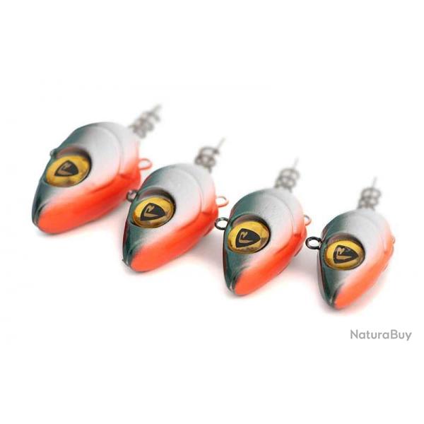 Tte Plombe Fox Rage Slick Pelagic Heads Game Over 40g A l'unit Game Over