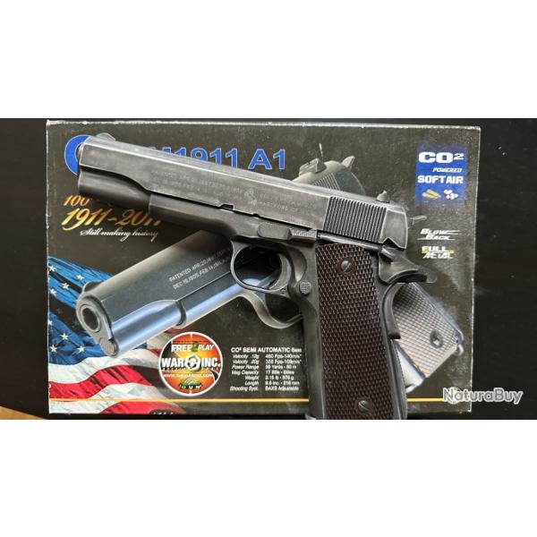 COLT 1911 A1 FULL METAL anniversary 6mm CO2