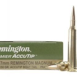 Remington Premier Accutip Boat Tail 7mm Rem Mag 150 Grains Par 20