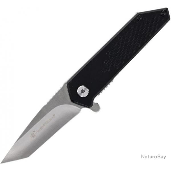 Couteau Smith&Wesson Extreme Ops Tanto Lame Acier Inox Manche Alu Linerlock A/O SW1206286