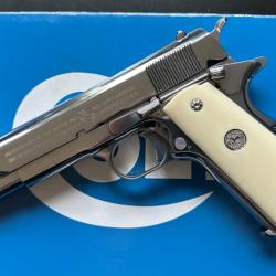 Colt 1911 A1 silver full metal