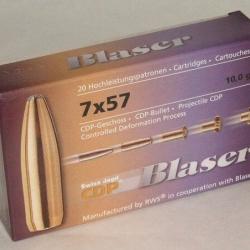 BLASER CAL. 7X57 R CDP 154 GR, boite de 20