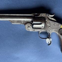 Revolver Smith et Wesson  Russian 2° contrat Russe  marquage cyrilique  LOEWE  Berlin