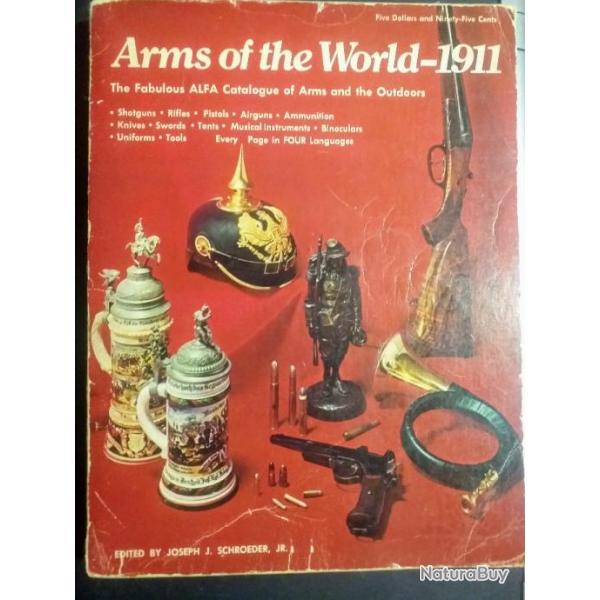 THE FABULOUS ALFA CATALOGUE "ARMS OF THE WORLD DE  1911"  REEDITION 1972 DITEUR JOSEPH SCHROEDER