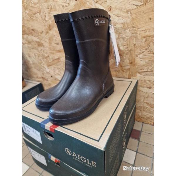 Bottes Aigle Bison (brun) - HILMAR SUPER DESTOCK !!!