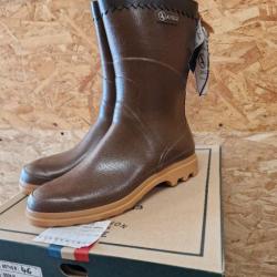 Bottes Aigle Bison M (marron) - HILMAR SUPER DESTOCK !!!