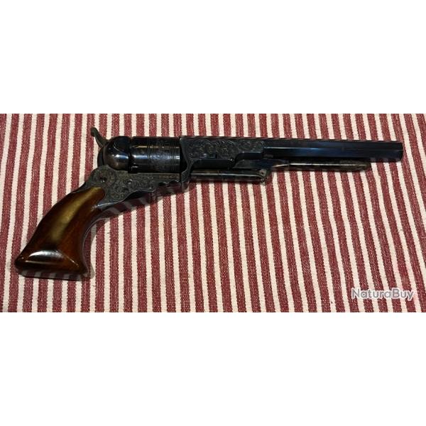 Extraordinaire Samuel Colt Texas Paterson Uberti grav (BA 1991) modle avec levier de chargement