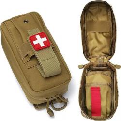 MOLLE EMT Pochette médicale tactique-*Tan