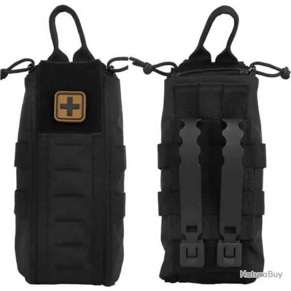 Pack de traumatologie Molle tactique extrieur-*Black