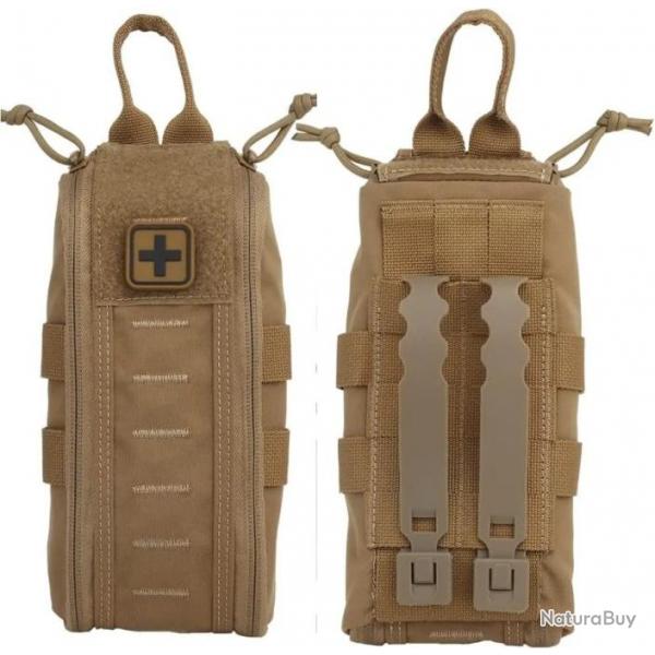 Pack de traumatologie Molle tactique extrieur-*Tan