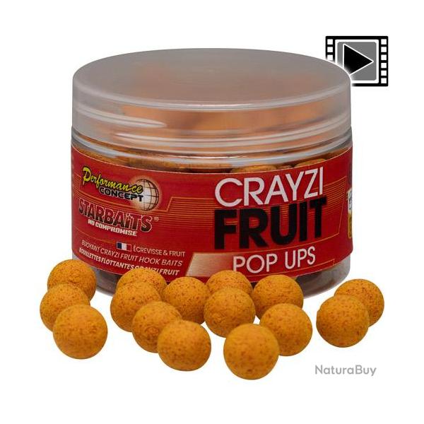 Pop Ups Starbaits PC Crayzi Fruit 14mm 50g