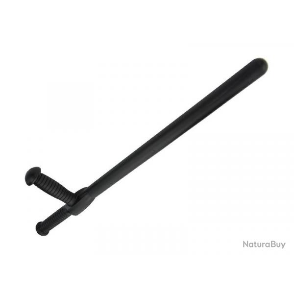 BEL2074 TONFA PROFESSIONNEL PIRANHA POLYCARBONATE NOIR 58CM NEUF