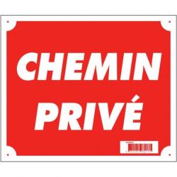 Panneaux Akilux Europarm " Chemin privé " 30 x 25 cm