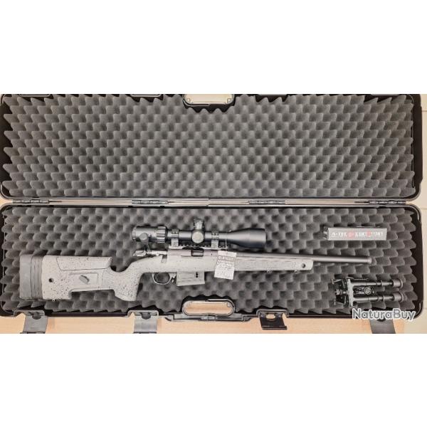 Pack BERGARA B14 R-TRAINER STEEL 22LR + ELEMENT OPTICS HELIX 6-24x50 SFP APR-1C MRAD