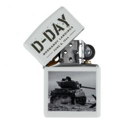 Briquet Zippo D-Day Sherman tank