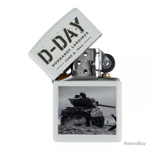 Briquet Zippo D-Day Sherman tank