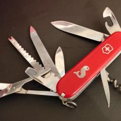 Victorinox couteau suisse Deluxe Angler 235fm Fishermesser 1973-1976 Collector