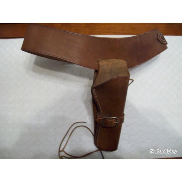 holster cuir western pour revolver poudre noire convient pour 1858