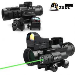 4X32 Prismatique Vue de télescope tactique-LIVRAISON GRATUITE