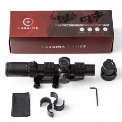 1,2-6x24ir Télescope croisé avec lumière, lentilles à visée rapide-LIVRAISON GRATUITE !!