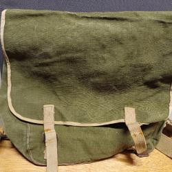 Authentique ancienne musette militaire TTA mod. 51 1er type - Indochine Algérie