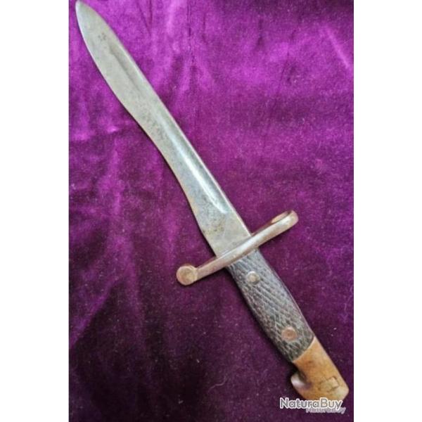 Baionnette espagnole, modle machette 1941 pour carabines du systme Mauser 1941