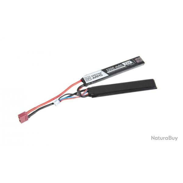 BATTERIE LI-PO 7.4V 1200MAH 2 STICKS DEAN