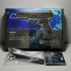 NEUF - Beretta APX + 1 Chargeur - UMAREX - CO2 - GBB - Culasse Métal - 6mm Airsoft