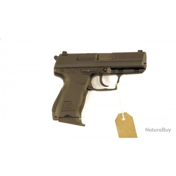 pistolet HK p200 calibre 9x19 admissible TAR