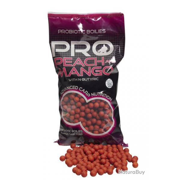 Bouillettes STARBAITS Pro Peach & Mango 14mm 2kg