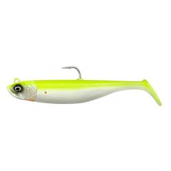 Leurre Souple SAVAGE GEAR Savage Minnow 10cm 2+1 Lemon Back