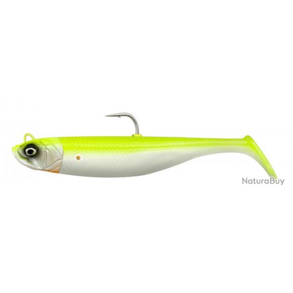 Leurre Souple SAVAGE GEAR Savage Minnow 10cm 2+1 Lemon Back