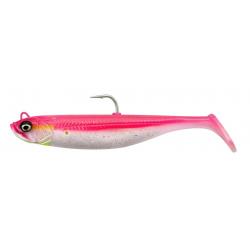 Leurre Souple SAVAGE GEAR Savage Minnow 10cm 2+1 Pink Pearl Silver