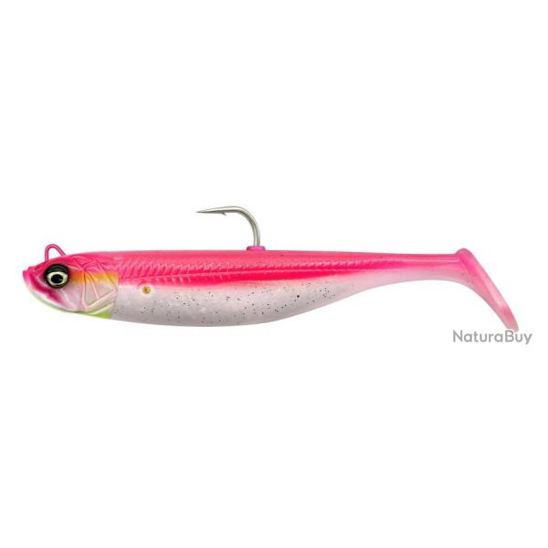 Leurre Souple SAVAGE GEAR Savage Minnow 10cm 2+1 Pink Pearl Silver