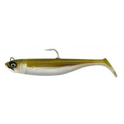 Leurre Souple SAVAGE GEAR Savage Minnow 12.5cm 2+1 Khaki