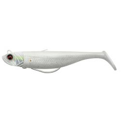 Leurre Souple SAVAGE GEAR Savage Minnow Wl 10cm 2+1 White Pearl Silver