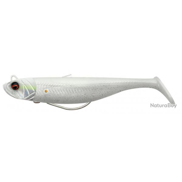 Leurre Souple SAVAGE GEAR Savage Minnow Wl 10cm 2+1 White Pearl Silver