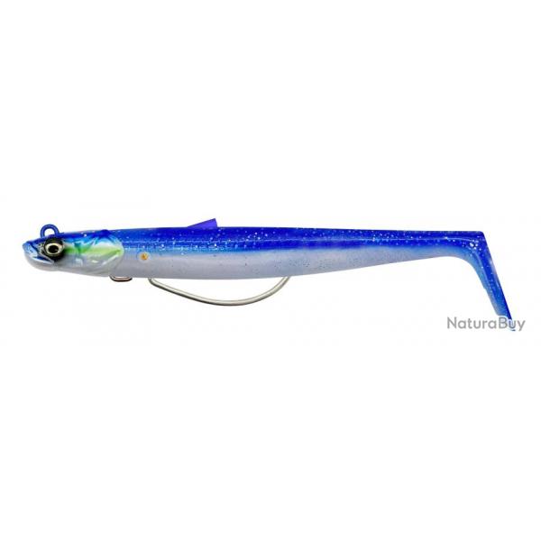 Leurre Souple SAVAGE GEAR Sandeel V2 Wl 11.5cm 2+1 Blue Pearl Silver