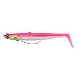 Leurre Souple SAVAGE GEAR Sandeel V2 Wl 11.5cm 2+1 Pink Pearl Silver