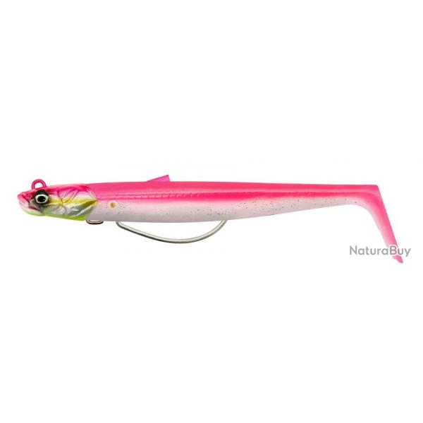 Leurre Souple SAVAGE GEAR Sandeel V2 Wl 13cm 2+1 Pink Pearl Silver